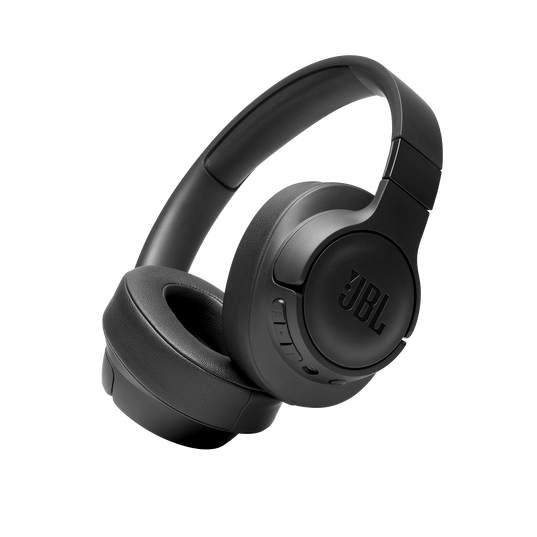 JBL TUNE 700BT - Black - Wireless Over-Ear Headphones - Hero
